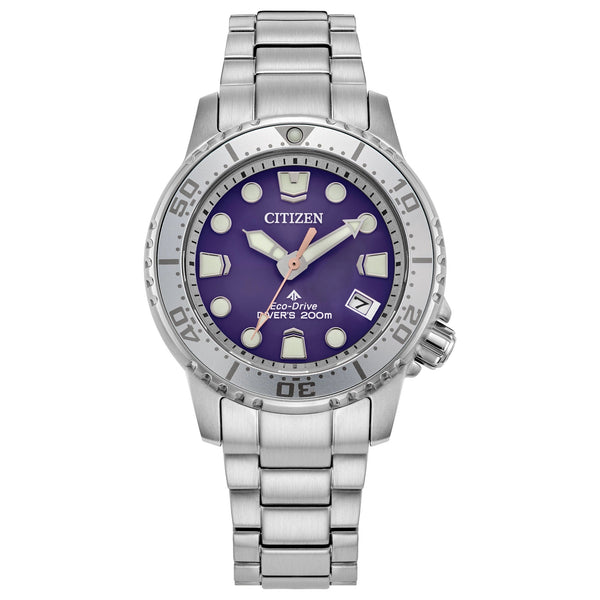 50X Reloj Citizen Promaster de mujer correa de metal - Reloj original en Guatemala