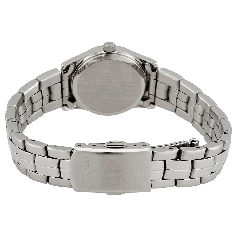 57A Reloj Citizen Quartz Elegance Mujer Acero Inoxidable Plateado - Vista lateral