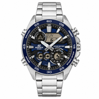ERA-130D-2A Reloj Edifice de hombre correa de metal - Acero Inoxidable Plateado
