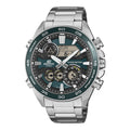 ERA-130D-3A Reloj Edifice de hombre correa de metal - Acero Inoxidable Plateado
