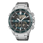ERA-130D-3A Reloj Edifice de hombre correa de metal - Acero Inoxidable Plateado