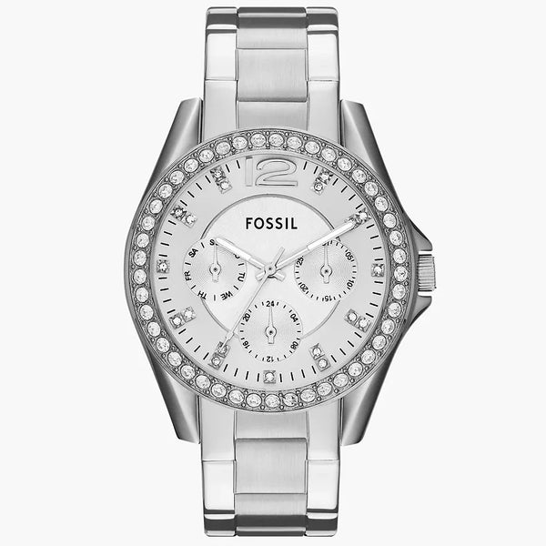 Fossil Reloj Riley de dama pulsera de metal - Reloj original en Guatemala