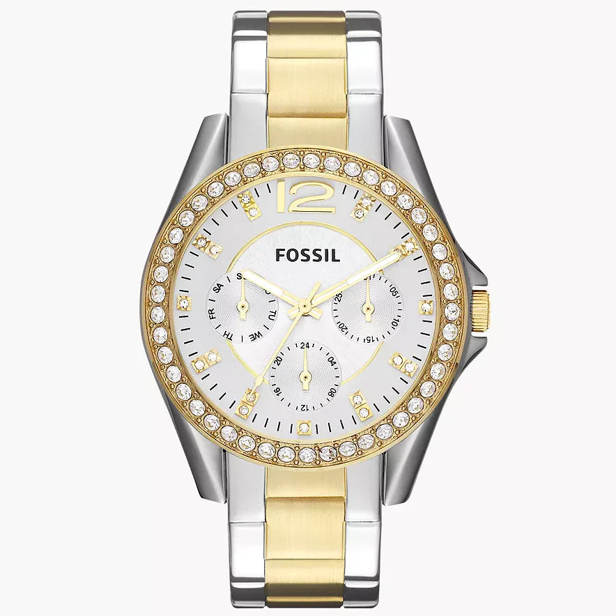 Fossil Reloj Riley de dama pulsera de metal 38mm - Reloj original en Guatemala