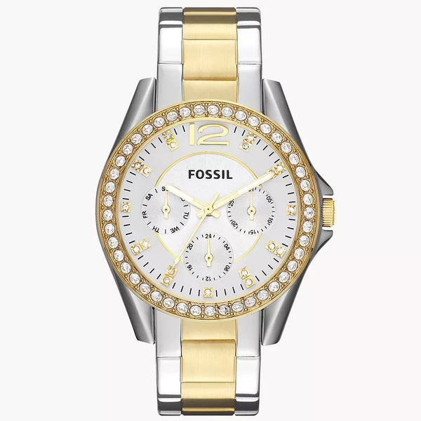 Fossil Reloj Riley de dama pulsera de metal 38mm - Reloj original en Guatemala