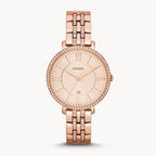 Reloj Fossil Jacqueline Mujer Acero Inoxidable Oro Rosa - Reloj original en Guatemala