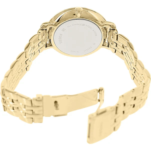 Reloj Fossil Jacqueline Mujer Acero Inoxidable - Detalle de esfera