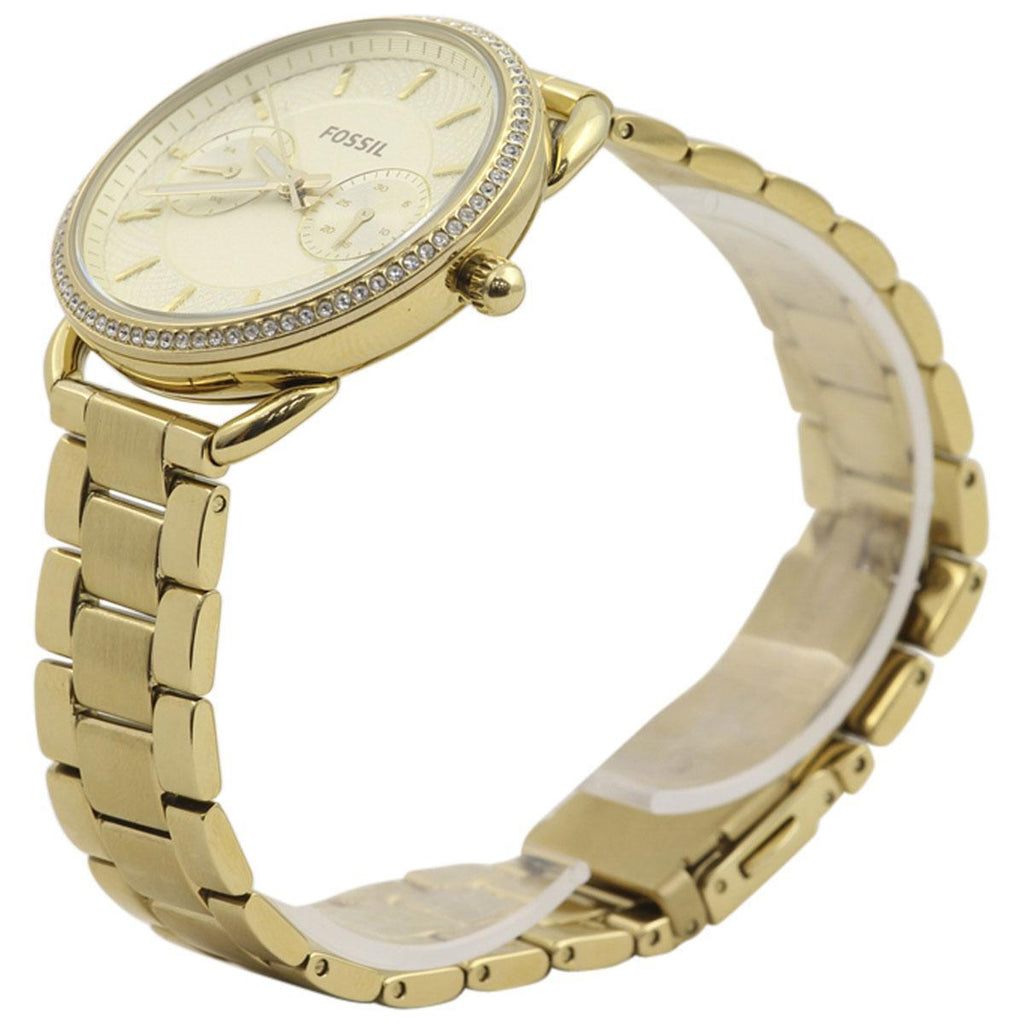 Reloj Fossil Tailor Mujer Metal Dorado - Detalle de esfera