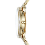 Reloj Fossil Tailor Mujer Metal Dorado - Vista lateral
