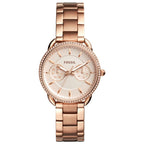Reloj Fossil Tailor Mujer Correa Metal Oro Rosa - Reloj original en Guatemala