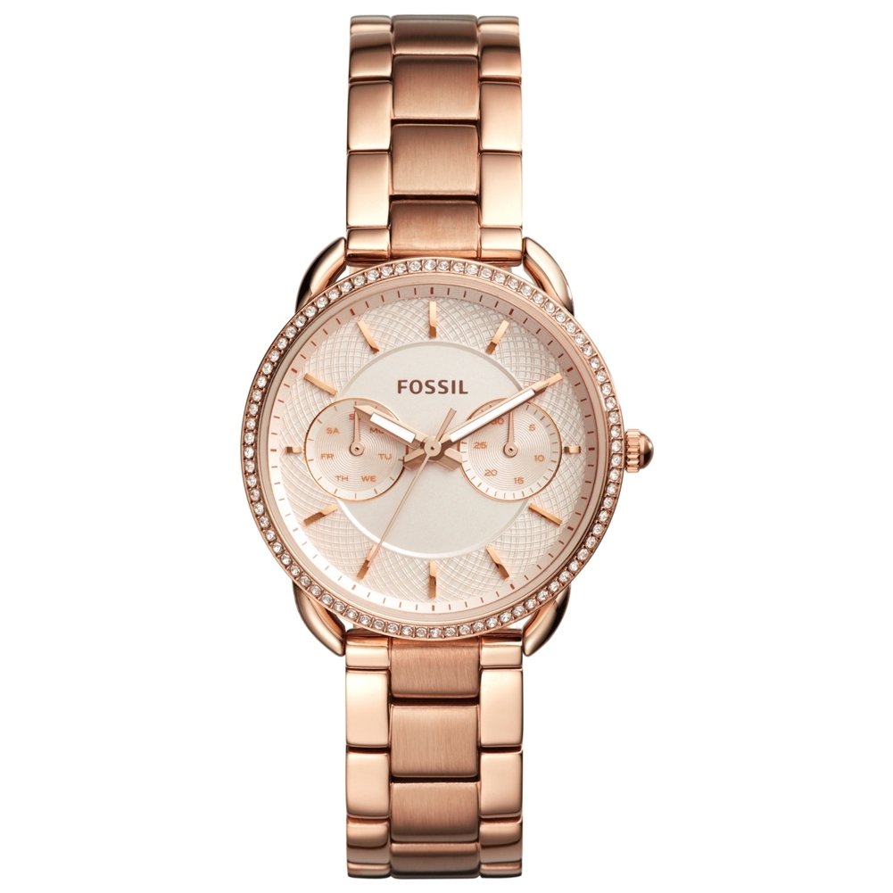 Reloj Fossil Tailor Mujer Correa Metal Oro Rosa - Reloj original en Guatemala