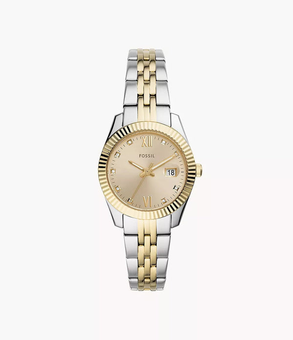 ES4949 Reloj Fossil Scarlette Mini de mujer pulsera de metal bicolor