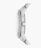 Reloj Fossil Stella Sport Mujer Correa Acero Plateado - Vista lateral