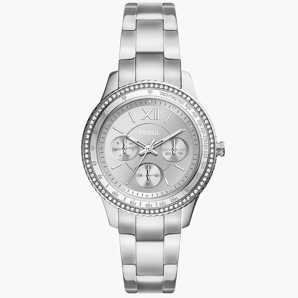 Reloj Fossil Stella Sport Mujer Correa Acero Plateado - Reloj original en Guatemala