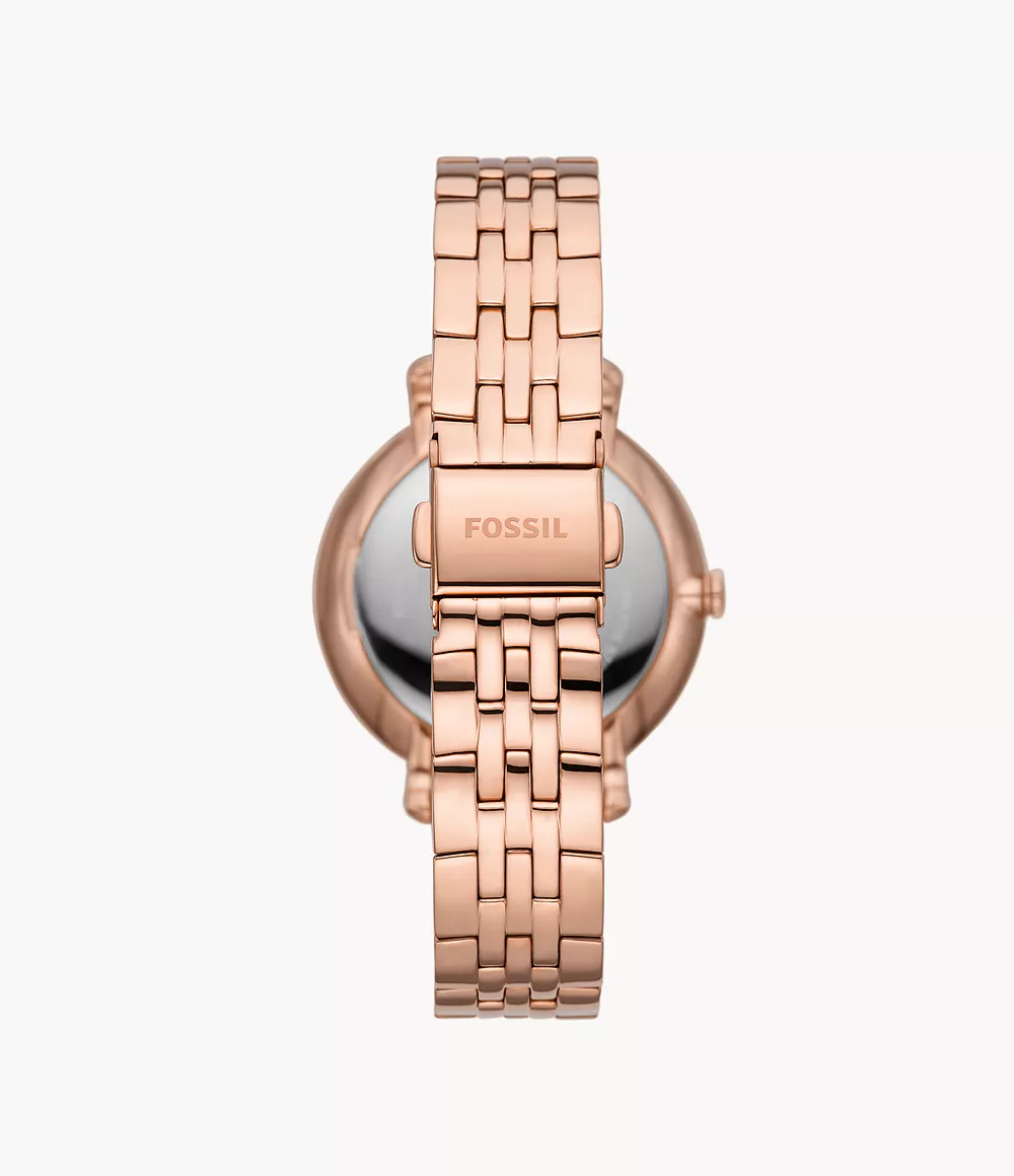 Reloj Fossil Jacqueline de dama banda de metal - Detalle de esfera