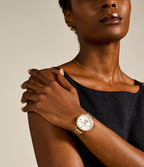 Reloj Fossil Jacqueline de mujer correa de metal - Vista trasera