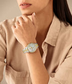 ES5216 Reloj Neutra de mujer correa de metal
