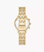 Fossil Reloj Neutra de dama pulsera de metal - Detalle de esfera