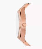 Reloj Fossil Scarlette Mujer Acero Inoxidable Oro - Vista trasera