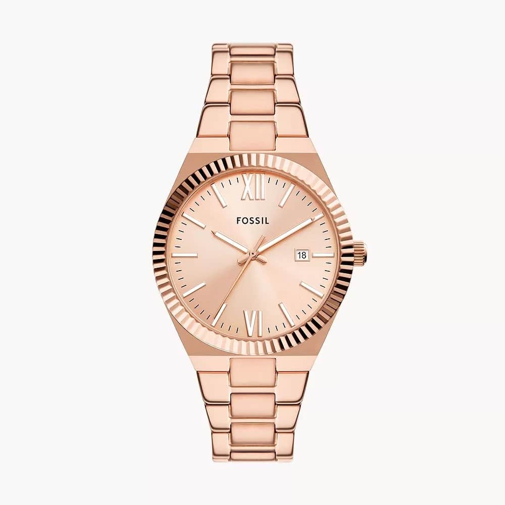 Reloj Fossil Scarlette Mujer Acero Inoxidable Oro - Reloj original en Guatemala