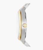 Reloj Fossil Scarlette Mujer Acero Dorado Plateado - Vista lateral