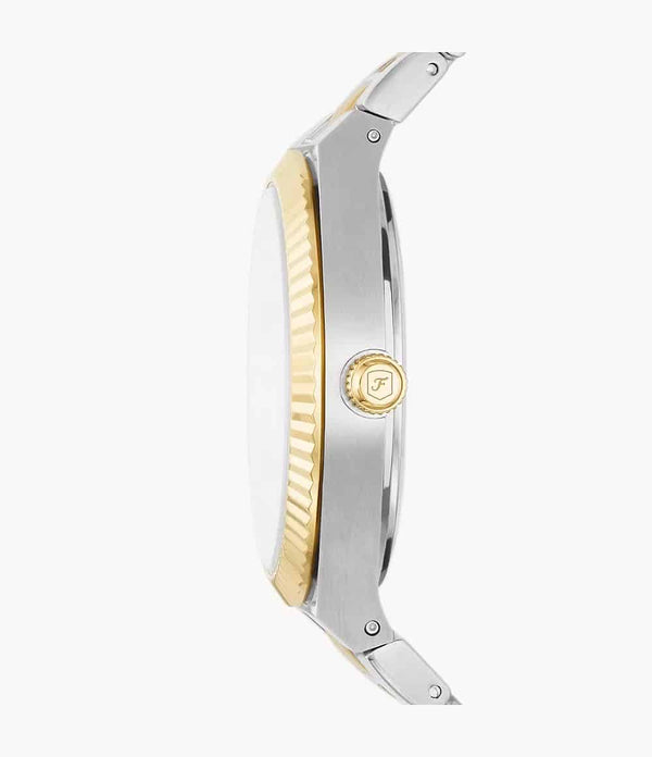Reloj Fossil Scarlette Mujer Acero Dorado Plateado - Vista lateral
