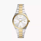 Reloj Fossil Scarlette Mujer Acero Dorado Plateado - Reloj original en Guatemala