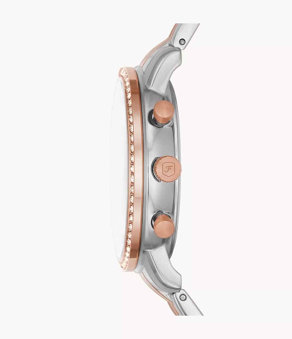 Reloj Fossil Neutra para mujer pulsera de metal - Detalle de esfera