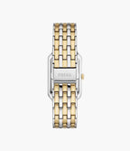 Reloj Fossil Raquel Mujer Acero Bicolor Oro Plata - Vista trasera