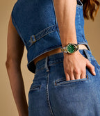 Reloj Fossil Scarlette Mujer Pulsera Bicolor - Vista trasera