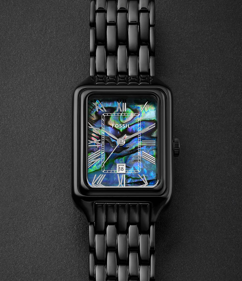 Reloj Fossil Raquel Mujer Metal Negro Esfera - Vista 5