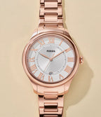 Reloj Fossil Gilmore Mujer Pulsera Acero Oro Rosa - Vista lateral