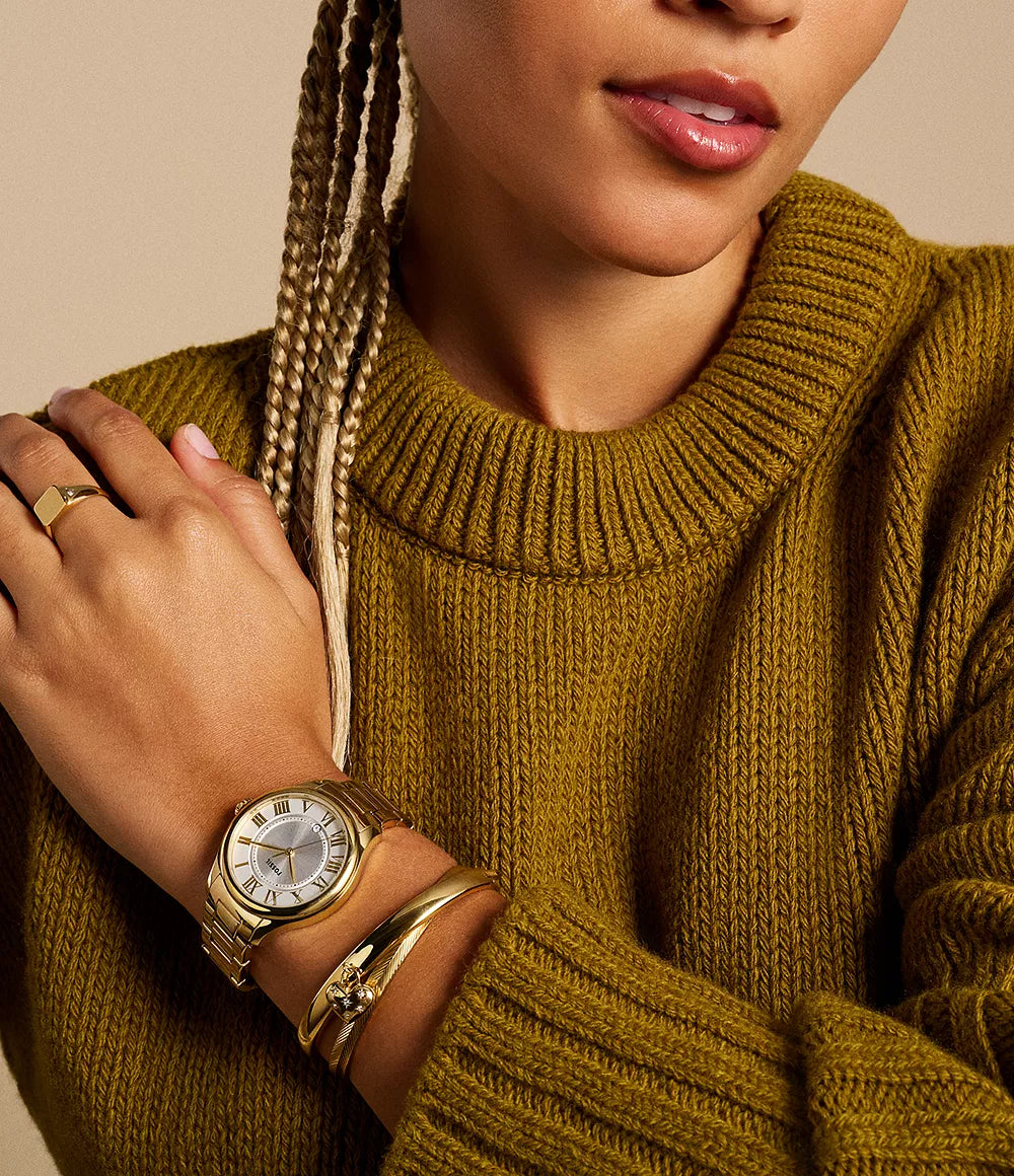 Reloj Fossil Gilmore Mujer Metal Dorado Esfera - Vista 5