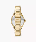 Reloj Fossil Gilmore Mujer Metal Dorado Esfera - Detalle de esfera