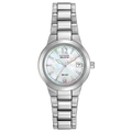 59D Reloj Citizen Silhouette Mujer Acero Esfera de Nácar - Reloj original en Guatemala