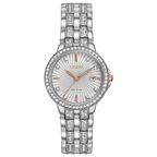 58A Reloj Citizen  Silhouette de mujer correa de metal Eco-Drive - Reloj original en Guatemala