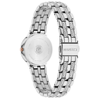 58A Reloj Citizen  Silhouette de mujer correa de metal Eco-Drive - Vista lateral