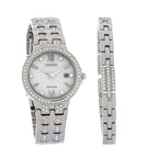 63A Reloj Citizen Silhouette de mujer correa de metal - Vista trasera