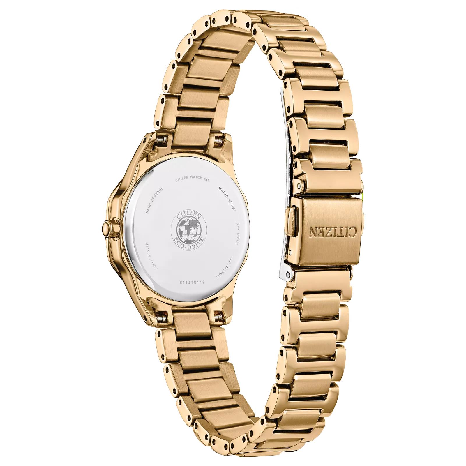 59A Reloj Citizen Corso de dama pulsera de metal 28mm Eco-drive - Vista lateral
