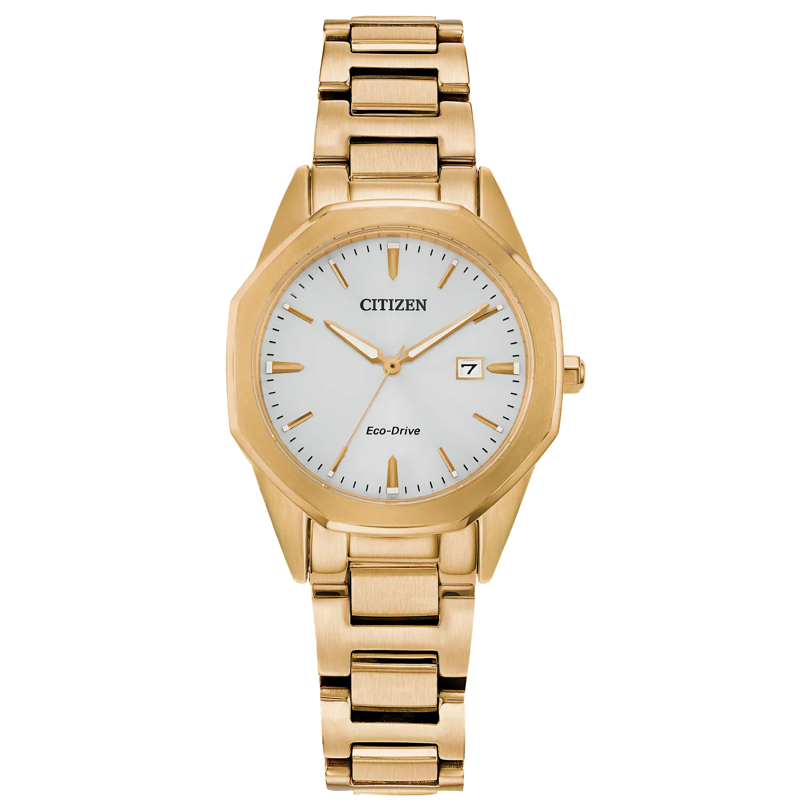59A Reloj Citizen Corso de dama pulsera de metal 28mm Eco-drive - Reloj original en Guatemala