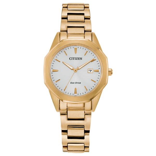59A Reloj Citizen Corso de dama pulsera de metal 28mm Eco-drive - Reloj original en Guatemala