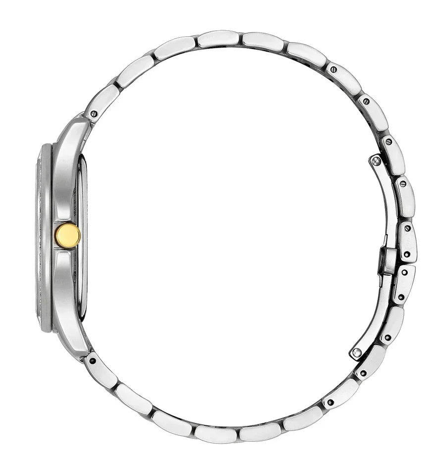 53A Reloj Citizen Classic de mujer pulsera de metal Eco-drive - Detalle de esfera