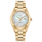 Reloj Citizen Eco-Drive Mujer Acero Tono Dorado - Reloj original en Guatemala