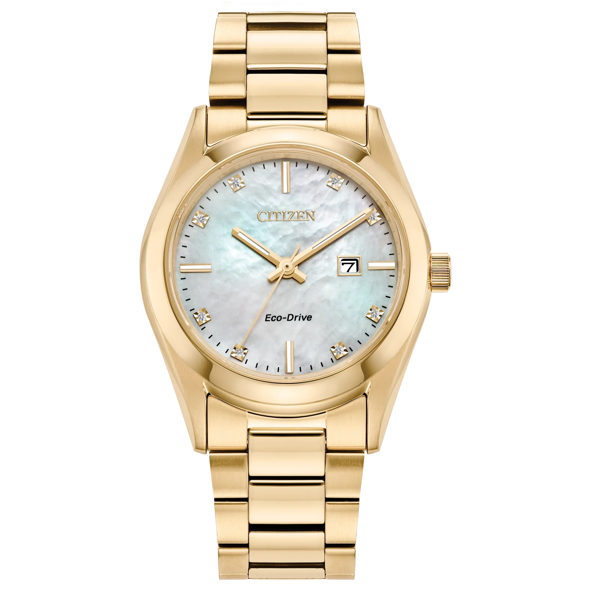 Reloj Citizen Eco-Drive Mujer Acero Tono Dorado - Reloj original en Guatemala