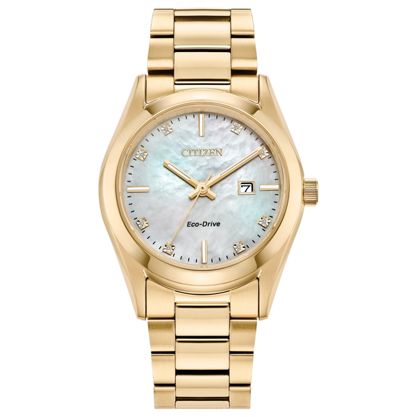Reloj Citizen Eco-Drive Mujer Acero Tono Dorado - Reloj original en Guatemala
