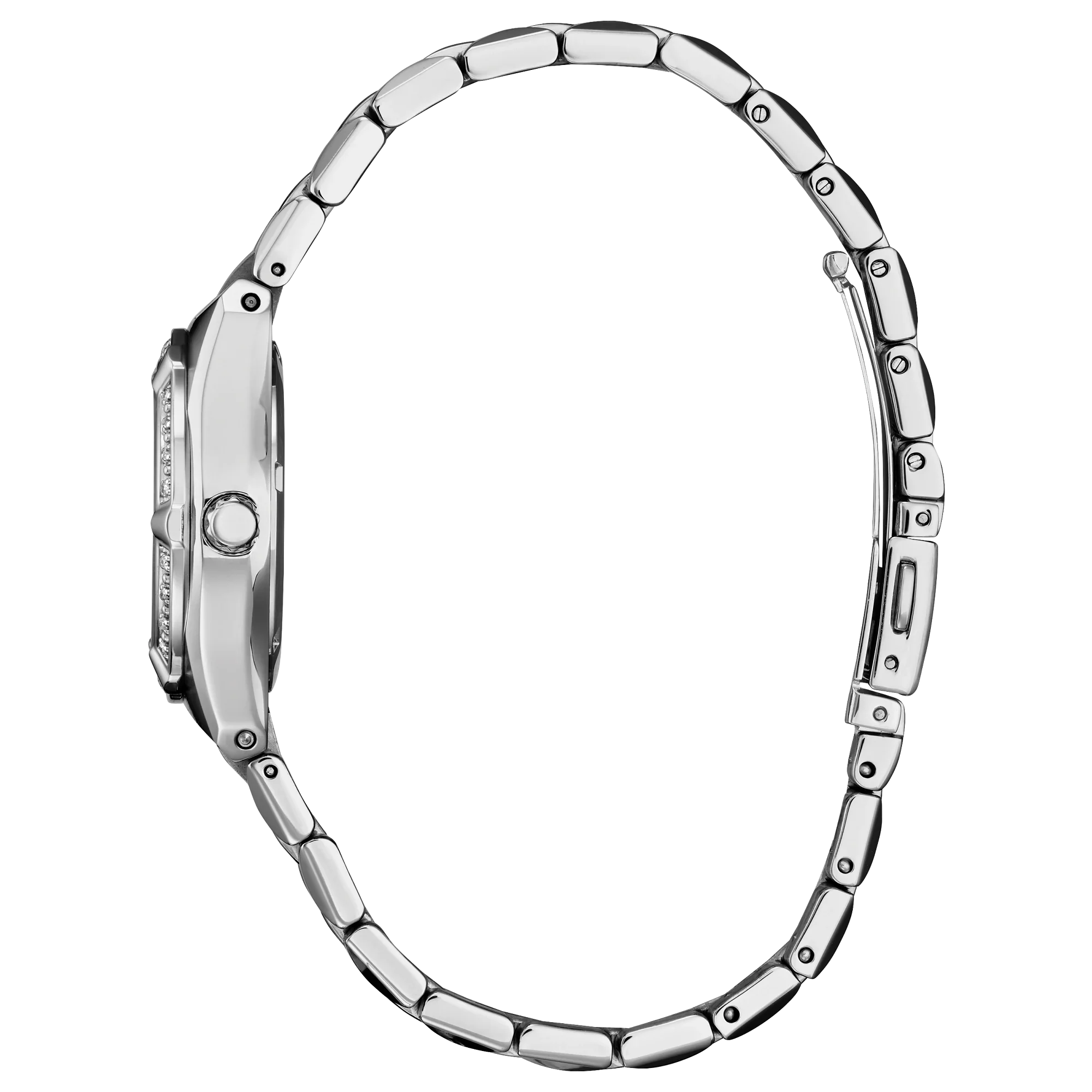 Reloj Citizen Corso Mujer Acero Esfera Crema - Detalle de esfera