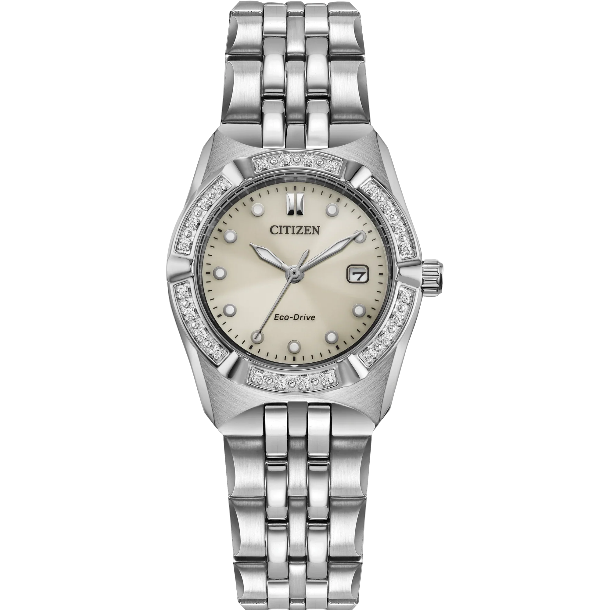 Reloj Citizen Corso Mujer Acero Esfera Crema - Reloj original en Guatemala