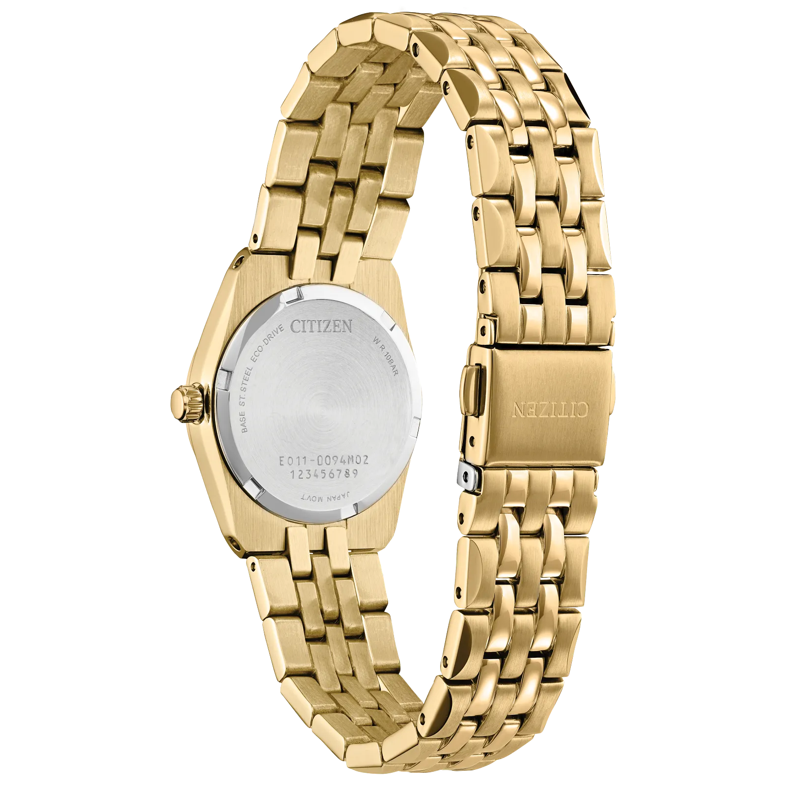 55E Reloj Citizen Corso Eco-drive de dama pulsera de metal con diamantes incrustados 28 mm - Vista 5