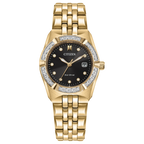 55E Reloj Citizen Corso Eco-drive de dama pulsera de metal con diamantes incrustados 28 mm - Reloj original en Guatemala
