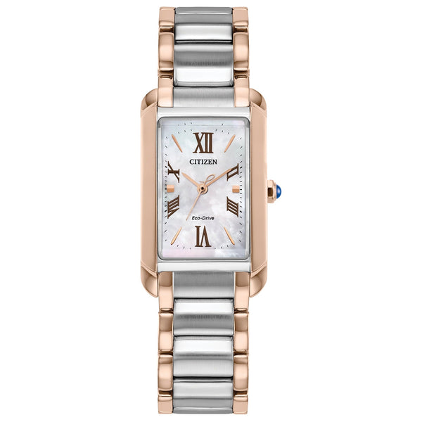 54Y Reloj Citizen L Bianca Eco-Drive de mujer correa de metal - Reloj original en Guatemala