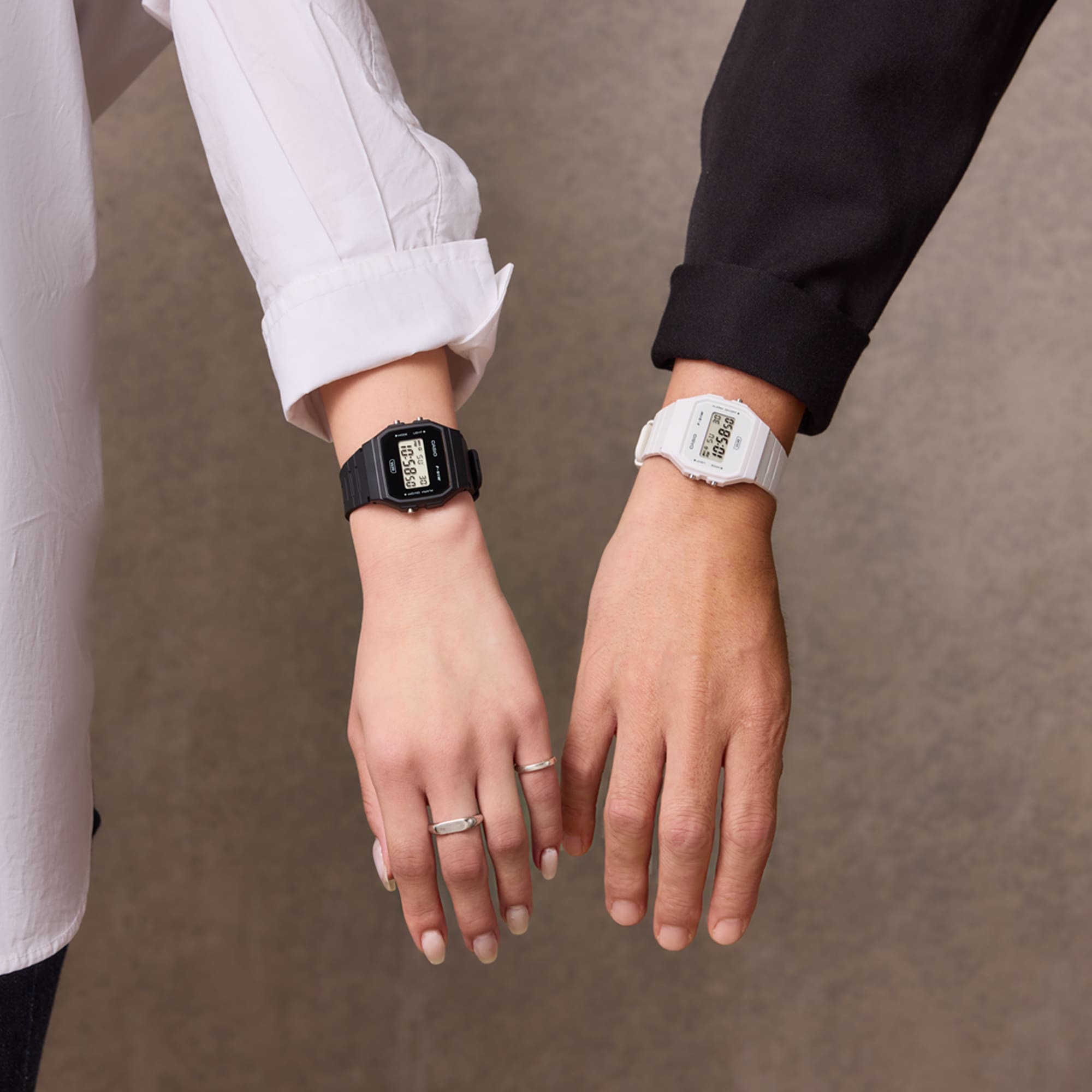 F-91WB Reloj Casio F-91W Unisex Resina Negro - Detalle de esfera
